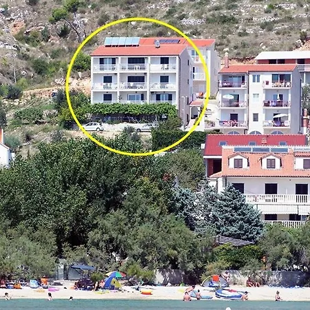 Lejlighed In With Sea View, Balcony, Air Conditioning, Wi-fi Duće